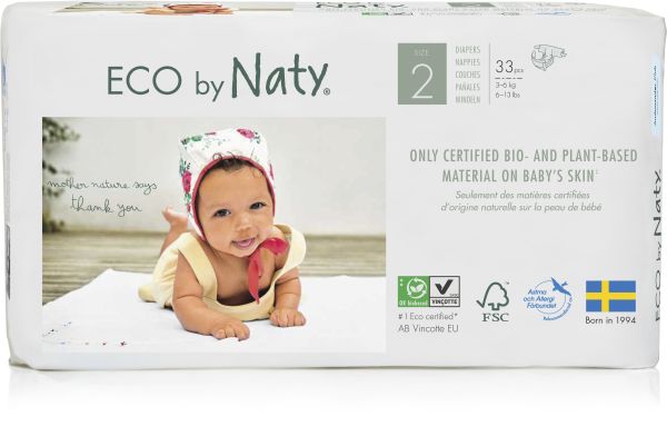 Οικολογικές Πάνες Μini Νο.2 - για Παιδιά 3 -6 kg