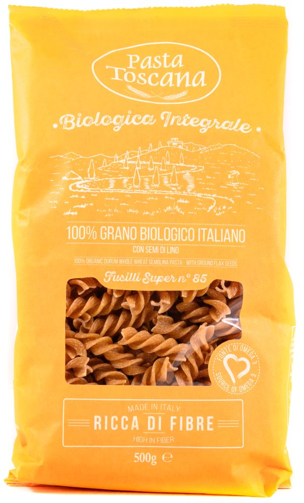 Fusilli Βίδες Ολικής με Ωμέγα 3 Λιπαρά ΒΙΟ