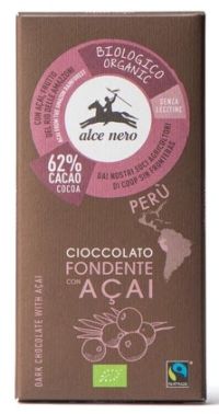 Μαύρη Σοκολάτα με Acai BIO