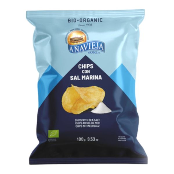 Πατατάκια Με Ηλιέλαιο Με Αλάτι