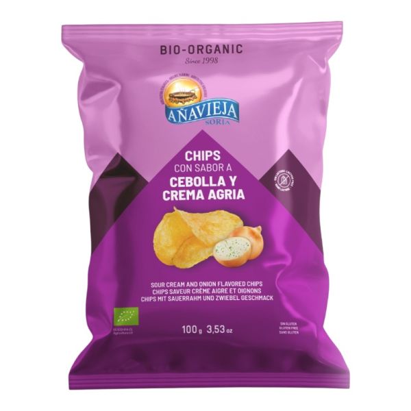 Πατατάκια Με Κρέμα Γάλακτος & Κρεμμύδι