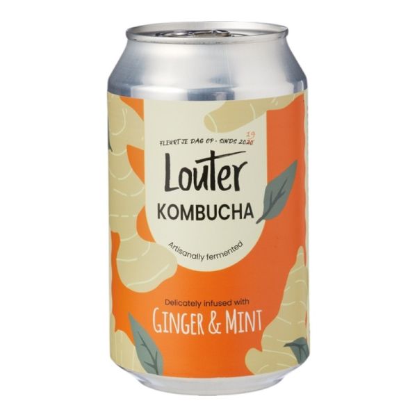 Kombucha ginger mint
