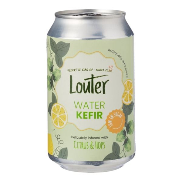 Water-kefir citrus hops