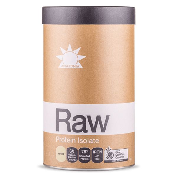 Βιολογική Ωμή Πρωτεΐνη Isolate 'Βανίλια'