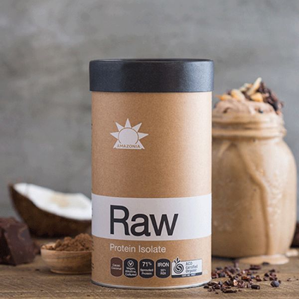 Βιολογική Ωμή Πρωτεΐνη Isolate 'Κακάο & Καρύδα'