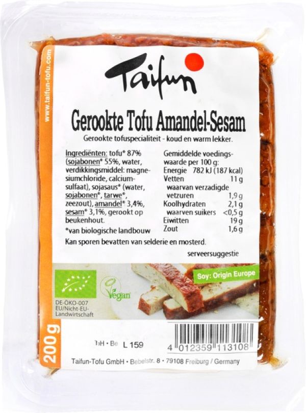 Tofu almond - sesame