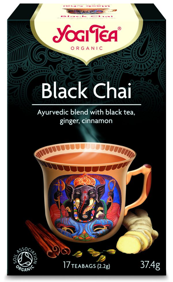 Yogi Τea Black Chai - Ρόφημα με Μαύρο Τσάι ΒΙΟ