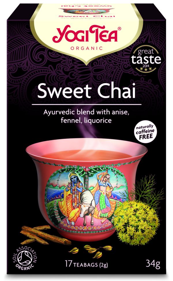 Yogi Τea Sweet Chai - Γλυκό τσάι ΒΙΟ