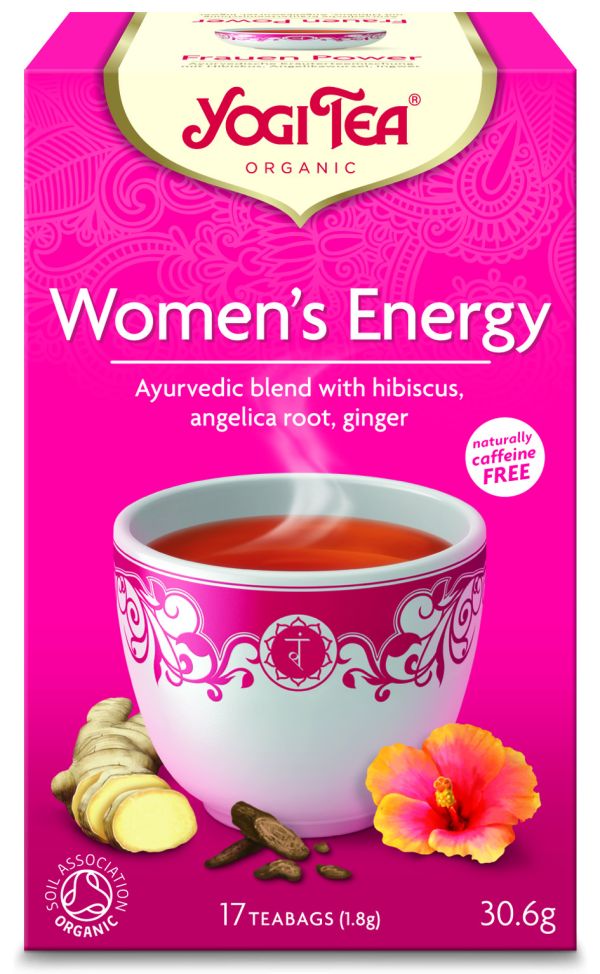 Yogi Tea Women’s Energy - Ρόφημα για την Γυναικεία Ενέργεια BIO