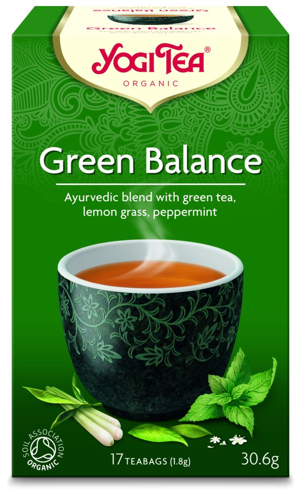 Yogi tea green balance (πράσινη ισορροπία για το άγχος)