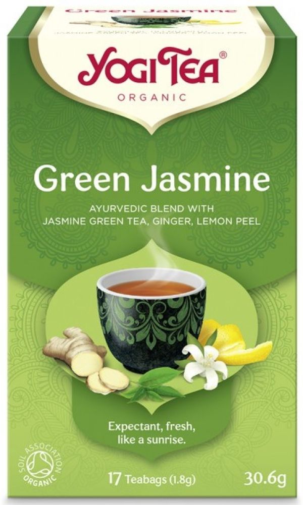 Yogi Tea Green Jasmine - Ρόφημα για Δίαιτα ΒΙΟ