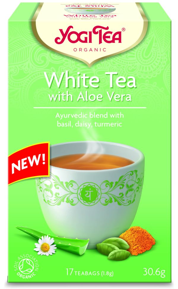 Υogi Tea White Aloe Vera -  Ρόφημα Υγείας και Ευεξίας BIO
