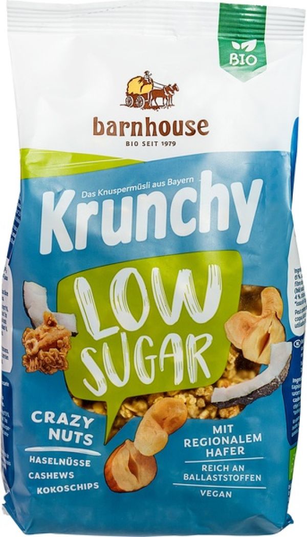 Μούσλι Krunchy - Low Sugar Crazy Nuts
