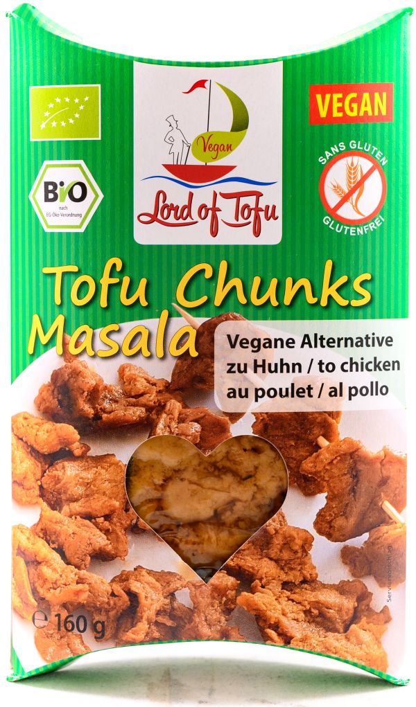 Βιολογικό Vegan Κοτόπουλο Μασάλα - Tofu