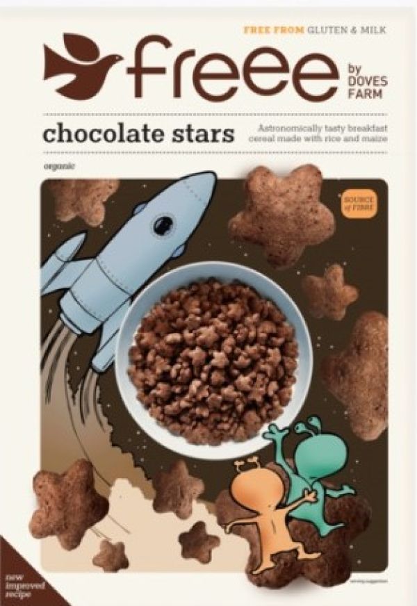 Δημητριακά "Stars" με Σοκολάτα Χωρίς Γλουτένη
