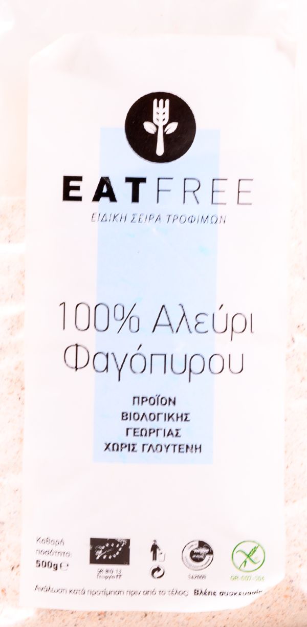 Eat Free Αλεύρι Φαγόπυρου Χ/ΓΛ