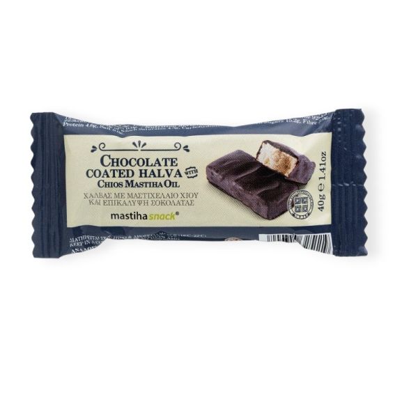 Χαλβά Bar με Μαστίχα και Σοκολάτα