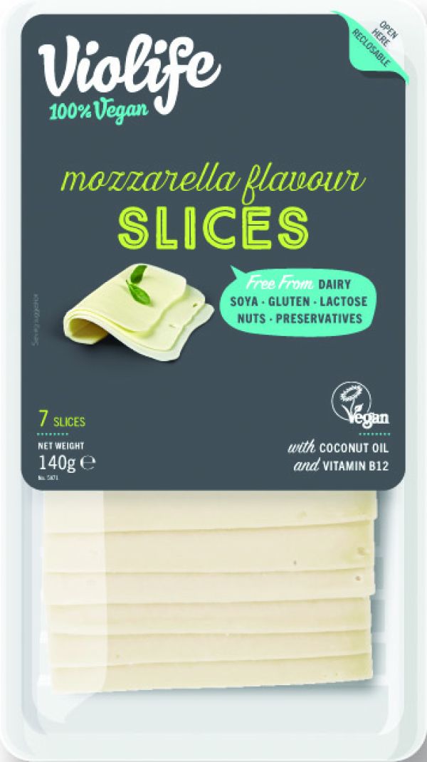 Vegan Τυρί σε Φέτες Mozzarella