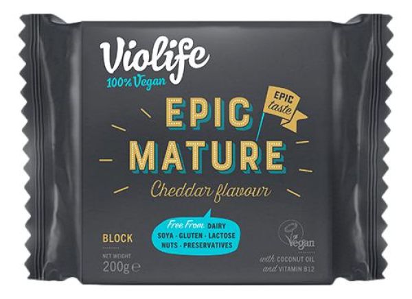 Vegan Τυρί Block Cheddar