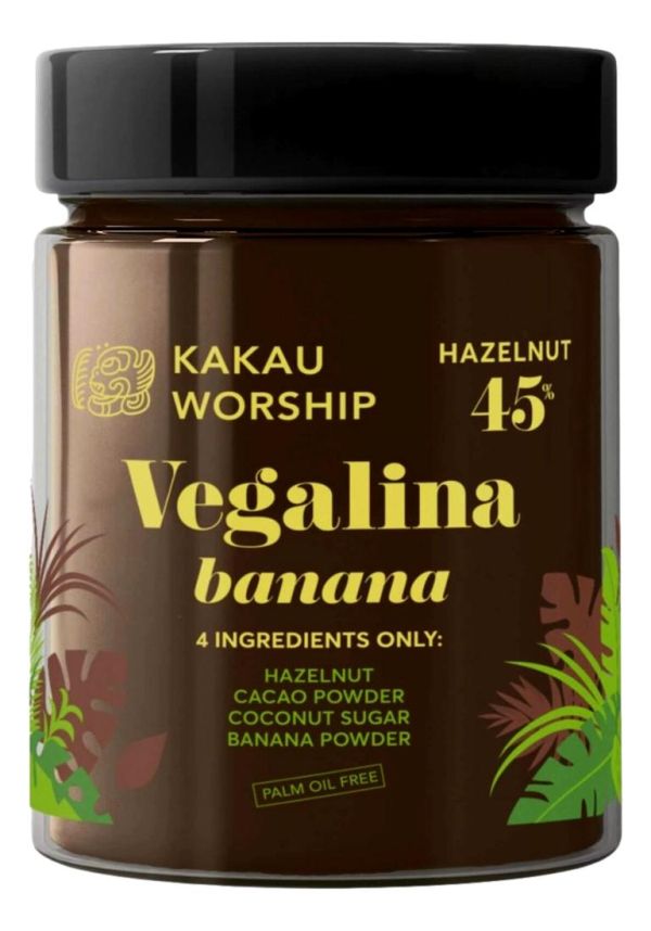 Vegalina Πραλίνα 45% Φουντουκιού με Μπανάνα