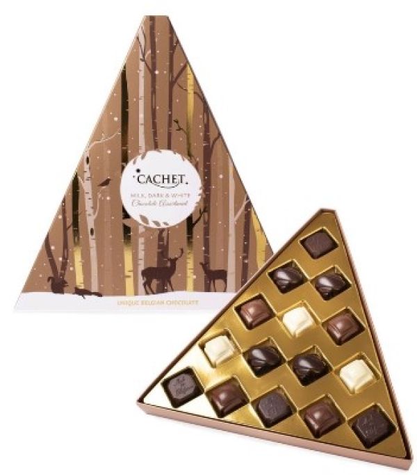 Τρίγωνο Κουτί Με Σοκολατάκια