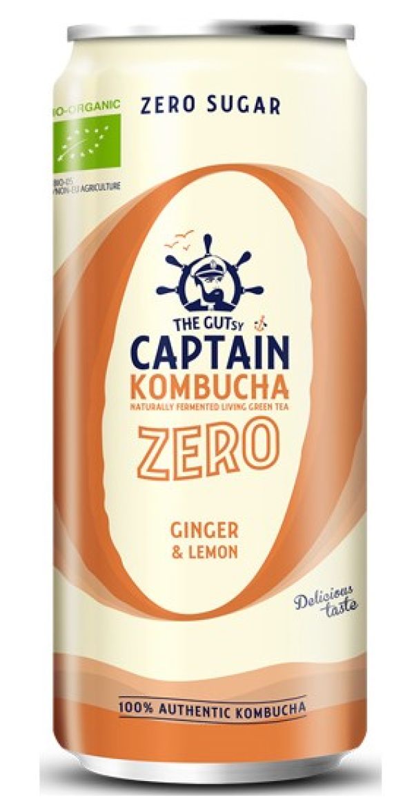 Zero Kombucha Ginger
