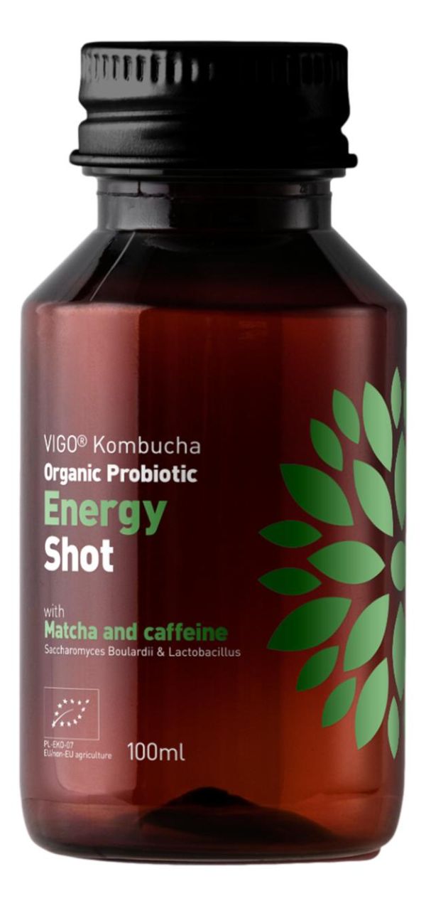 Vigo Kombucha Organic Probiotic Energy Shot