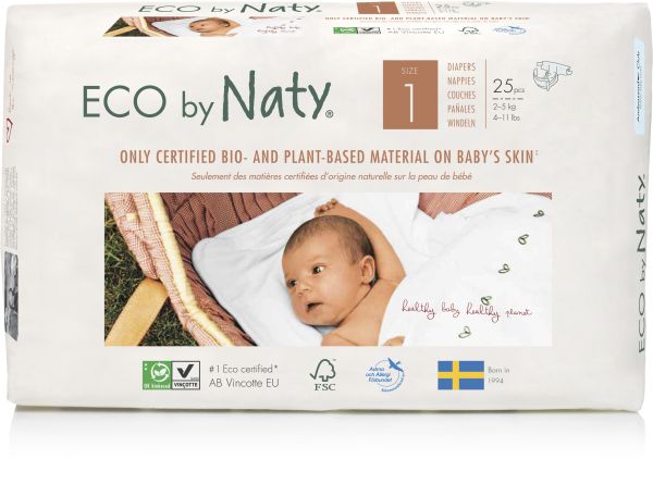 Οικολογικές Πάνες Newborn No.1 - για Παιδιά 2-5 kg