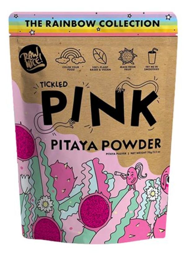 Ροζ Pitaya σε Σκόνη