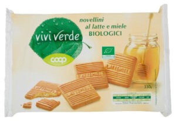 Μπισκότα Novellini με Γάλα & Μέλι