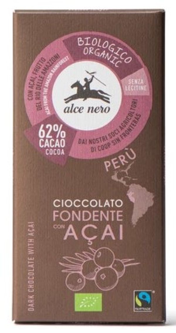 Σοκολάτα μαύρη με Açai